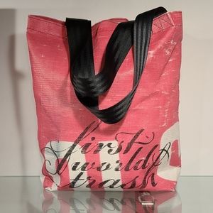 First World Trash Tote